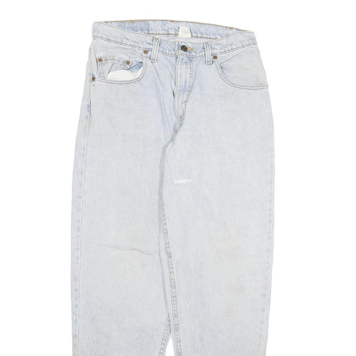 LEVI'S 560 Mens Relaxed Jeans Blue Denim W30 L31 Cotton Blend Zip Pocket