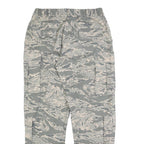 EXCEL MANUFACTURING Mens Cotton Blend Camouflage Regular Straight Trousers W36