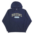 CARPE DIEM Mens Navy Bruins Cotton Blend Pullover Hoodie L Casual Sweatshirt