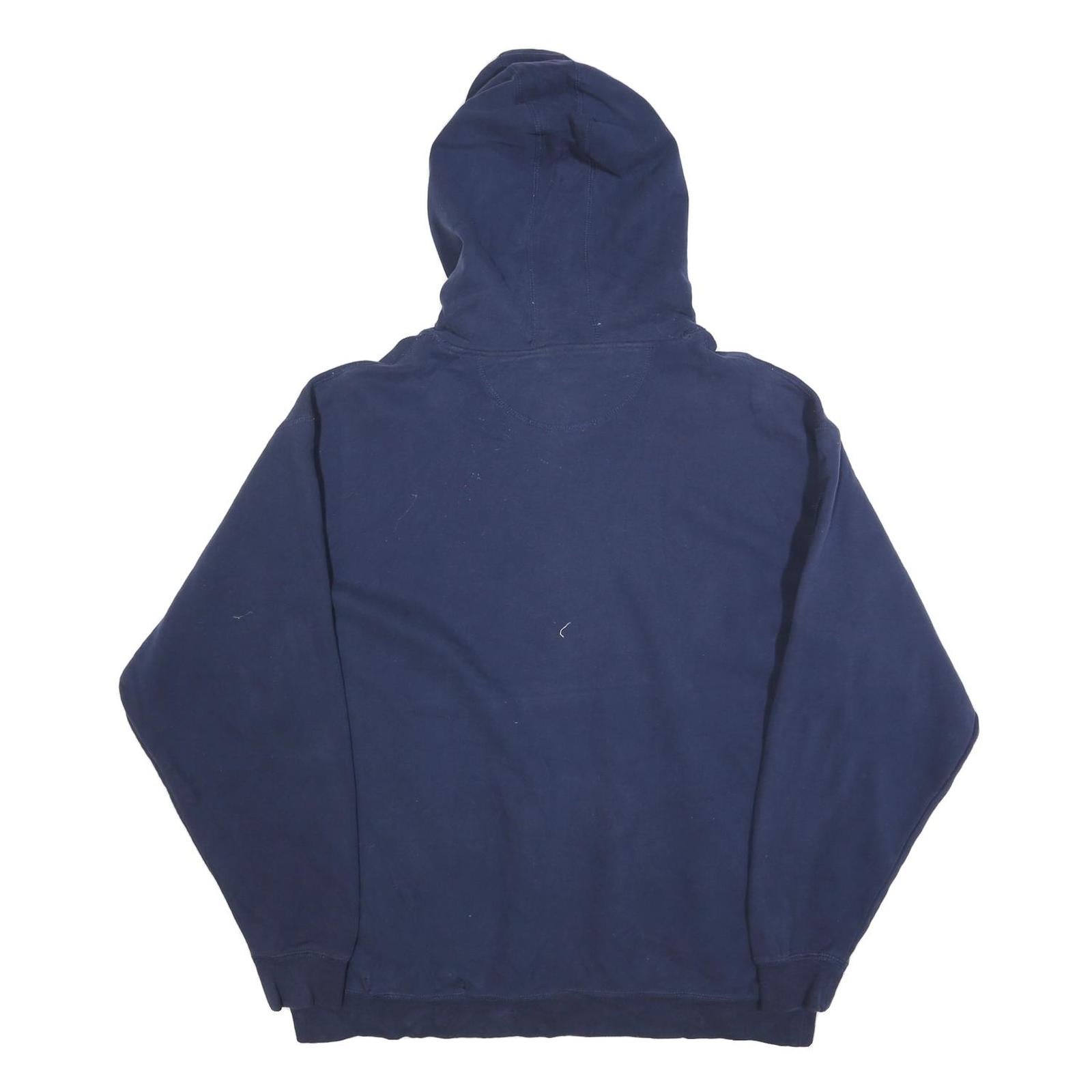 CARPE DIEM Mens Navy Bruins Cotton Blend Pullover Hoodie L Casual Sweatshirt