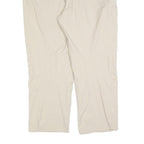 MAIER Mens Regular Beige Polyester Blend Zip Trousers W38 L27 Outdoor Comfort
