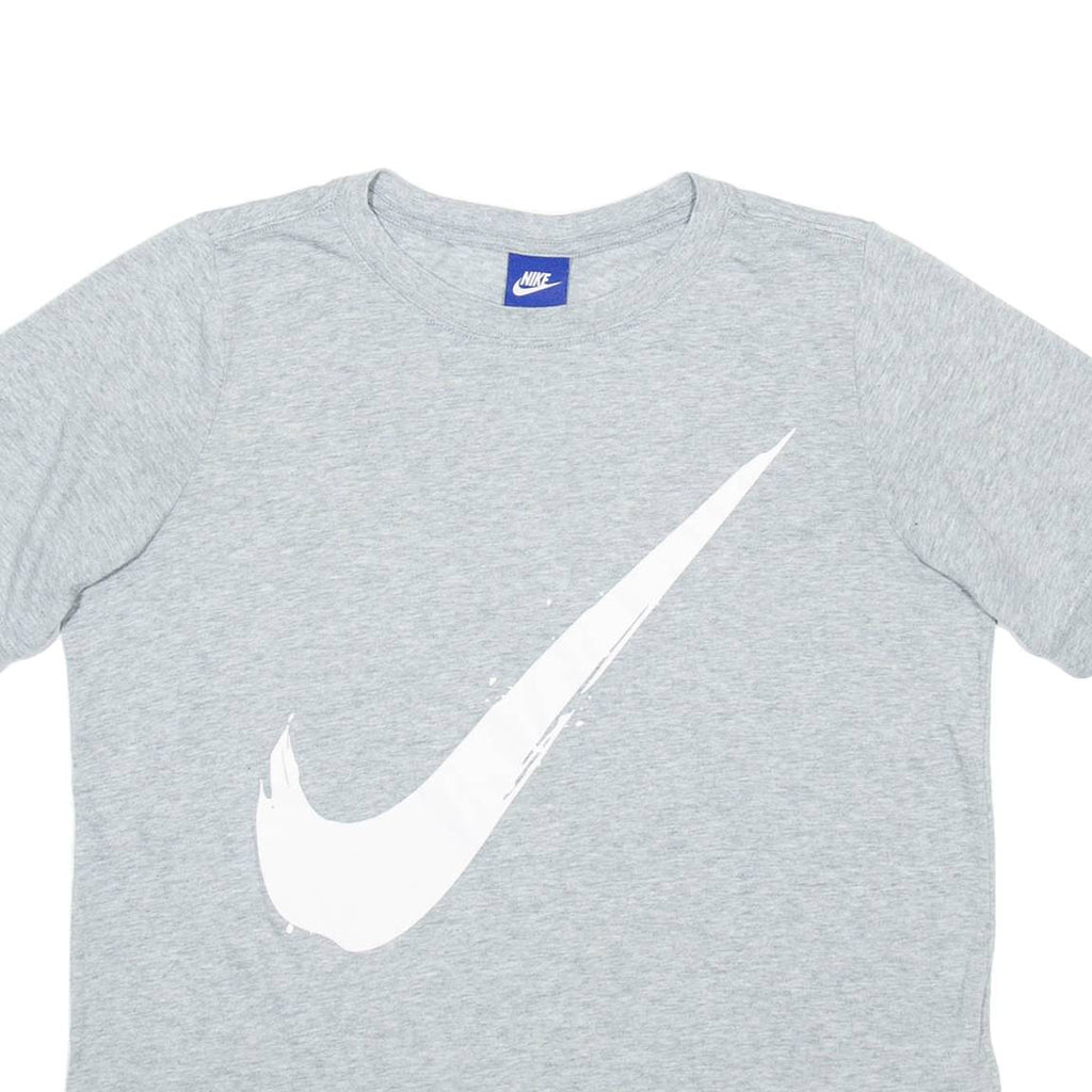 NIKE Womens T-Shirt Grey M