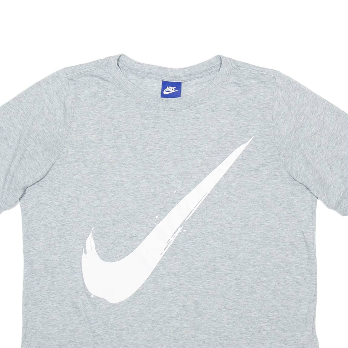 NIKE Womens T-Shirt Grey M