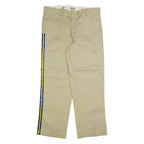 DICKIES Chino Mens Trousers Beige Regular Straight W36 L30