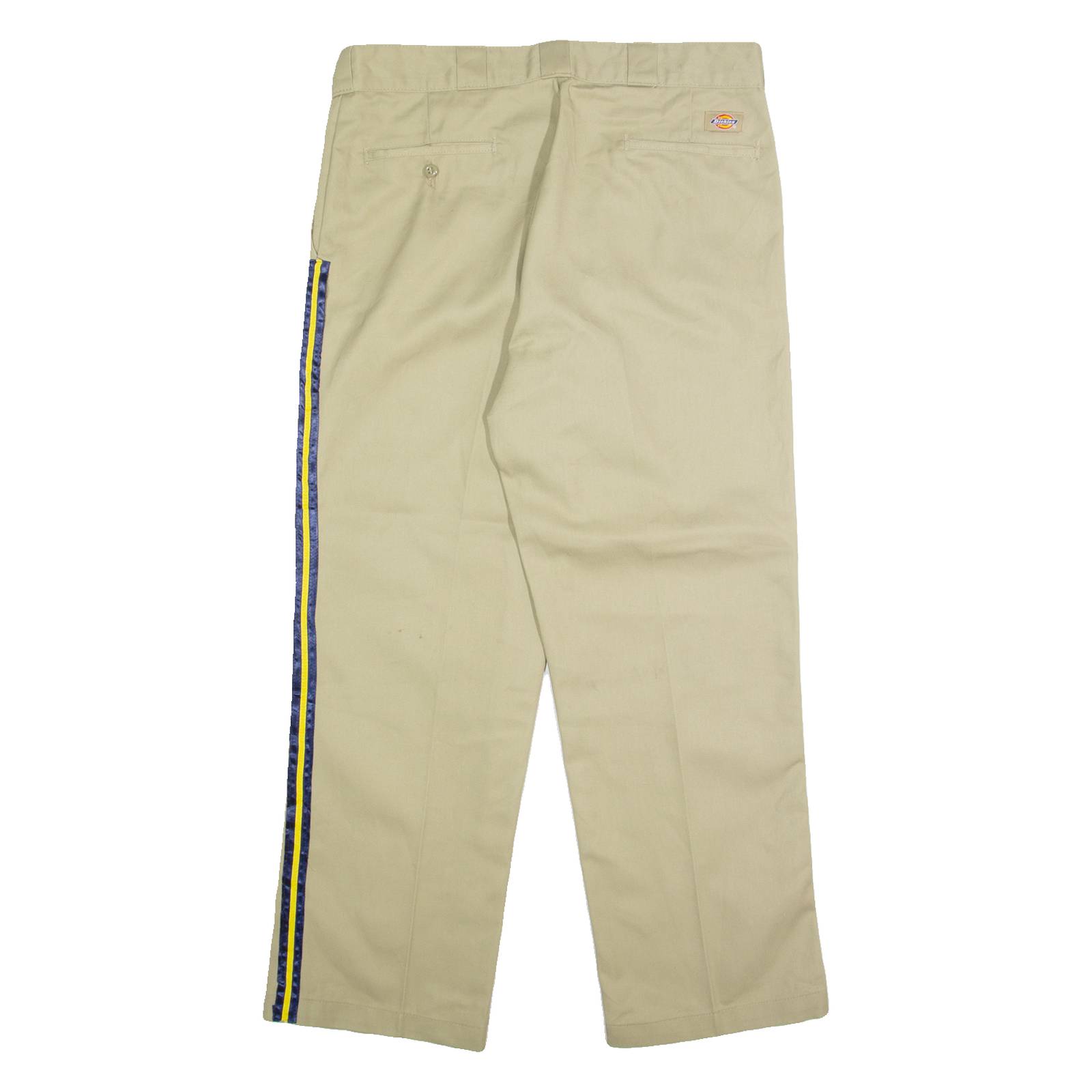 DICKIES Chino Mens Trousers Beige Regular Straight W36 L30
