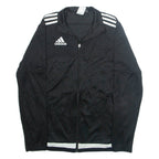 ADIDAS Mens Track Jacket Black S