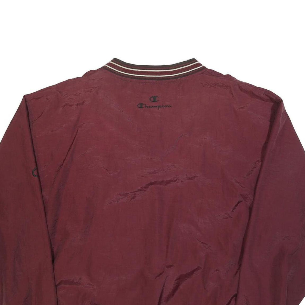 CHAMPION Mens Maroon V-Neck XL GCC Member Guest 2002 Logo Sweatshirt