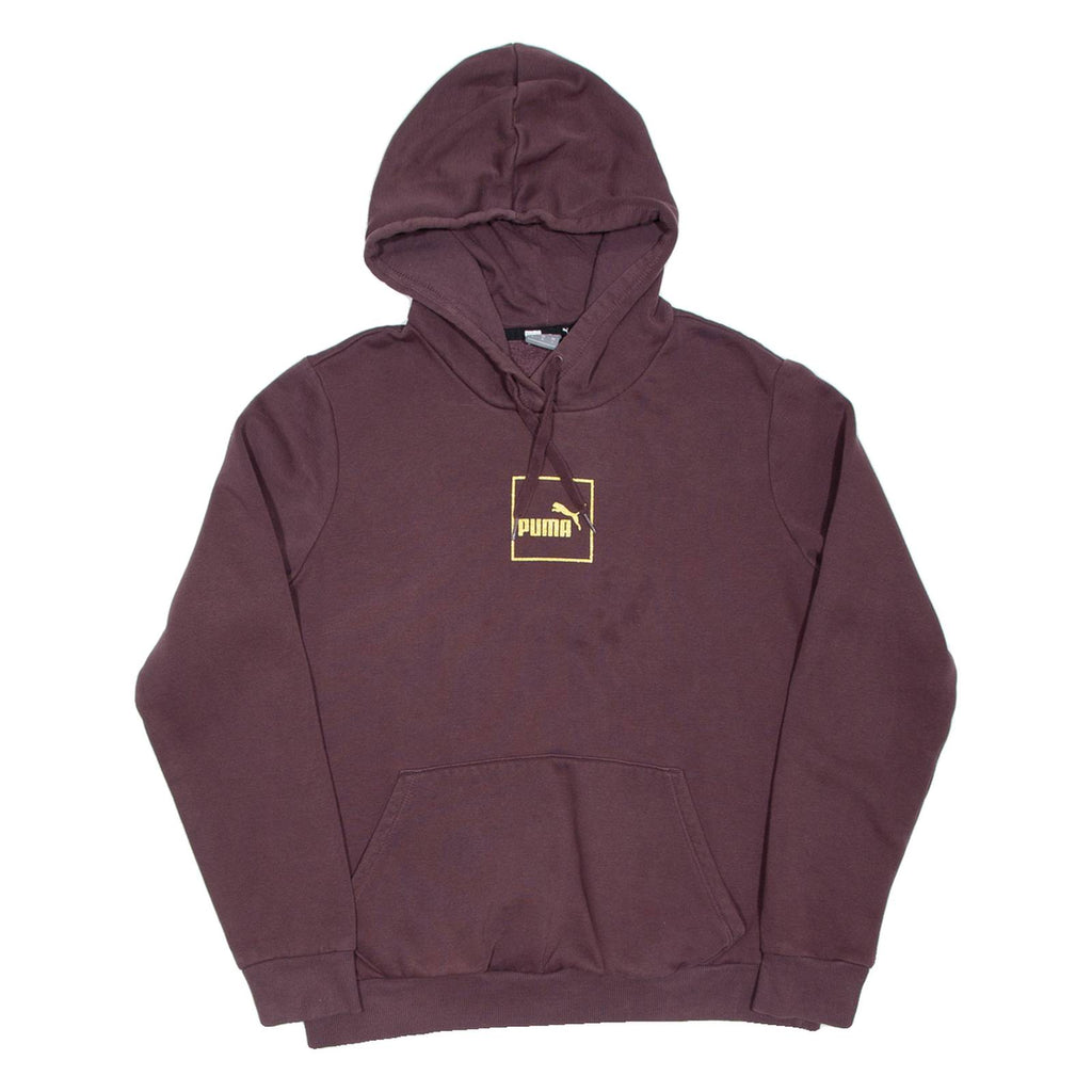 PUMA Womens Purple Hoodie L