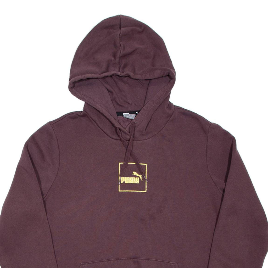 PUMA Womens Purple Hoodie L