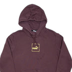 PUMA Womens Purple Hoodie L