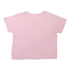 SUPERDRY Womens Pink Graphic T-Shirt UK 16 Short Sleeve Crew Neck Osaka 6