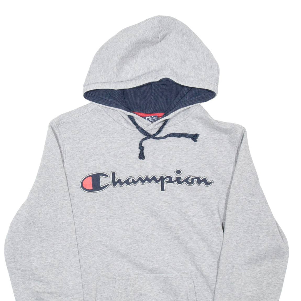 CHAMPION Mens Grey Hoodie S