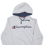 CHAMPION Mens Grey Hoodie S