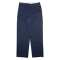 DICKIES Mens Trousers Blue Regular Straight W34 L32