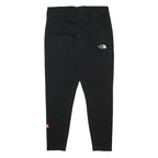 THE NORTH FACE Womens Joggers Black XL W32 L27 Slim Tapered Logo Print
