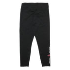 THE NORTH FACE Womens Joggers Black XL W32 L27 Slim Tapered Logo Print