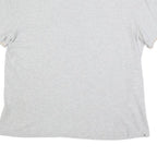 LACOSTE Mens Grey Polo Shirt 3XL Cotton Blend Short Sleeve Classic Fit Croc Logo