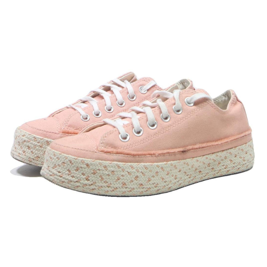 CONVERSE Chuck Taylor Womens Low Top Trainers Pink Canvas UK 5.5 Casual Footwear