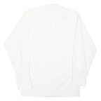 MARC THOMBARD Mens Plain Shirt Cream Long Sleeve L