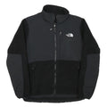 THE NORTH FACE Womens Black Outdoor Jacket L Polyester Blend Zip Fleece