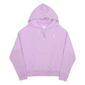 CHAMPION REVERSE WEAVE Womens Purple Hoodie M Cotton Blend Classic Pullover