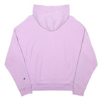 CHAMPION REVERSE WEAVE Womens Purple Hoodie M Cotton Blend Classic Pullover