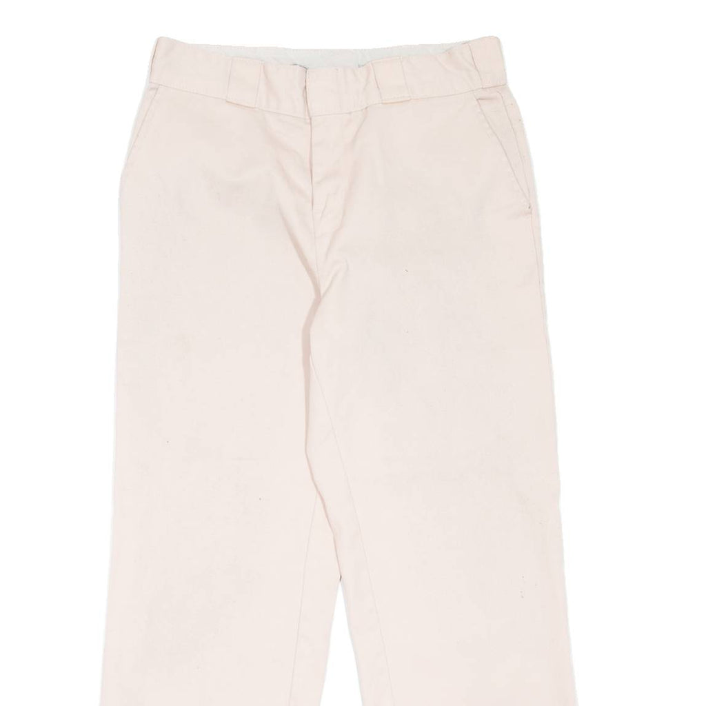 DICKIES Workwear Womens Trousers Pink Regular Straight W29 L26