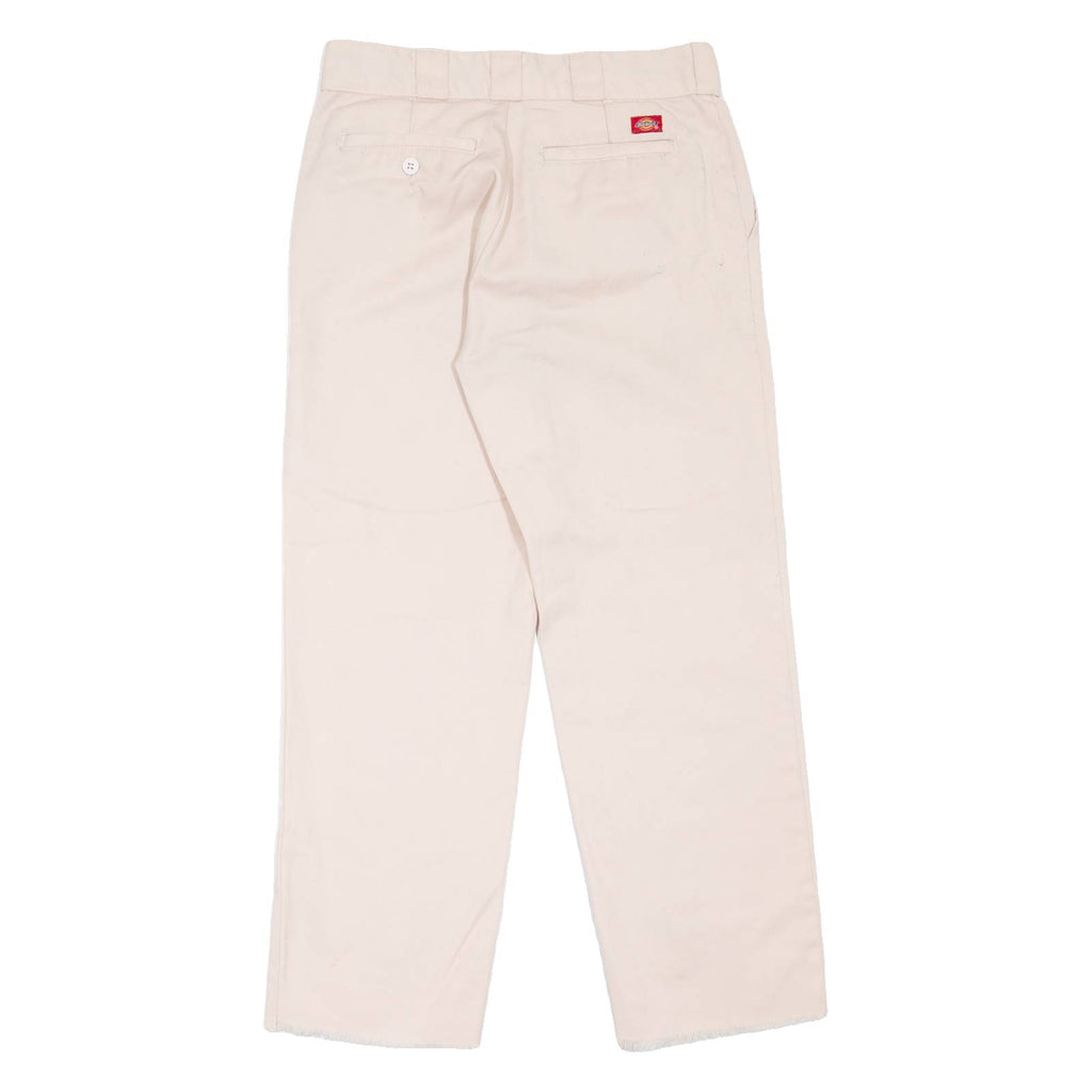 DICKIES Workwear Womens Trousers Pink Regular Straight W29 L26