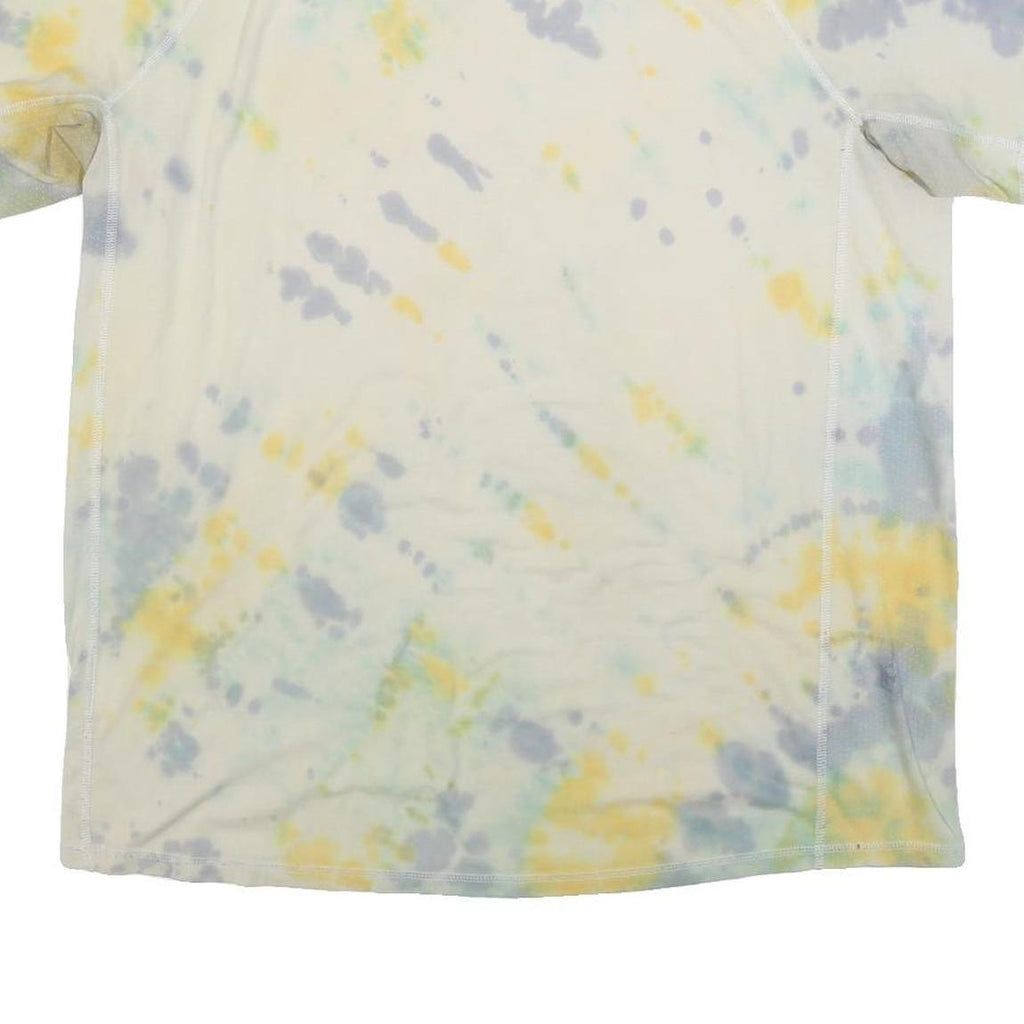 CARHARTT Mens White & Yellow Graphic T-Shirt XL Short Sleeve Crew Neck Casual