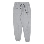 AIR JORDAN Mens Joggers Grey Slim Tapered Cotton Michael Jordan Jumpman Logo S