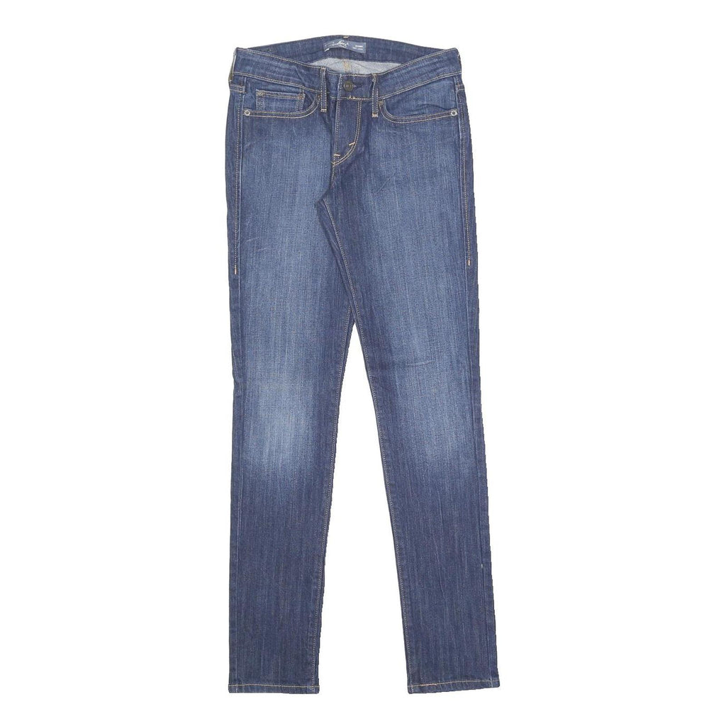 LEVI'S 531 Womens Jeans Blue Slim Skinny Denim Medium Wash W27 L32 Zip Cotton