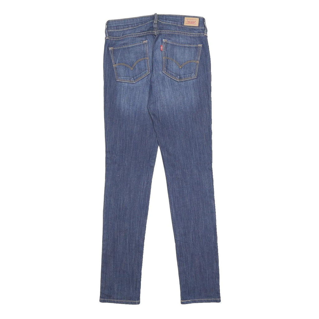 LEVI'S 531 Womens Jeans Blue Slim Skinny Denim Medium Wash W27 L32 Zip Cotton