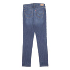 LEVI'S 531 Womens Jeans Blue Slim Skinny Denim Medium Wash W27 L32 Zip Cotton