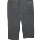 DICKIES Mens Grey Denim Regular Fit Straight Leg Cotton Blend Rinse W33 L30