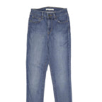 LEVI'S 721 High Rise Skinny Womens Jeans Blue Denim Regular Fit Skinny W26 L32