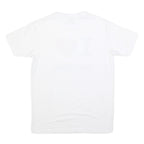 LM Mens White I Heart Racing Graphic T-Shirt L Short Sleeve Crew Neck