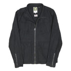 G-STAR Mens Black Cotton Blend Zip Jacket XL Pocketed Classic Urban Style