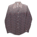 KOTTING Womens Black & Red Pattern Cotton Blend Shirt M Long Sleeve Button