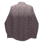 KOTTING Womens Black & Red Pattern Cotton Blend Shirt M Long Sleeve Button