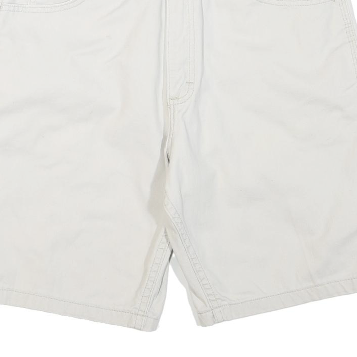 WRANGLER Mens Shorts White Casual Cotton Blend M W30 Pocket Detail