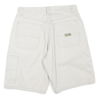 WRANGLER Mens Shorts White Casual Cotton Blend M W30 Pocket Detail