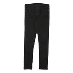 LEVI'S Womens Black Slim Skinny Denim Raw W28 L29 Classic Cotton Blend Jeans
