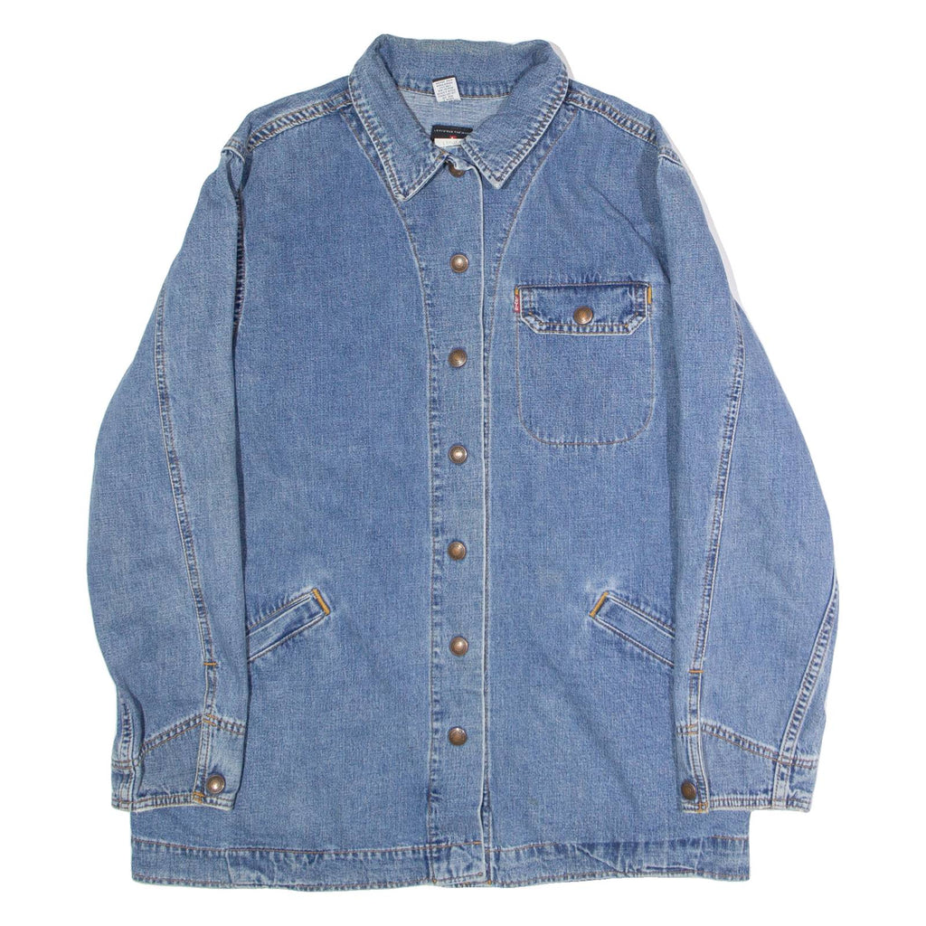LEVI'S Womens Denim Jacket Blue 90s L