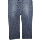 CARHARTT Mens Jeans Blue Relaxed Straight Denim Medium W36 L34 Workwear Button