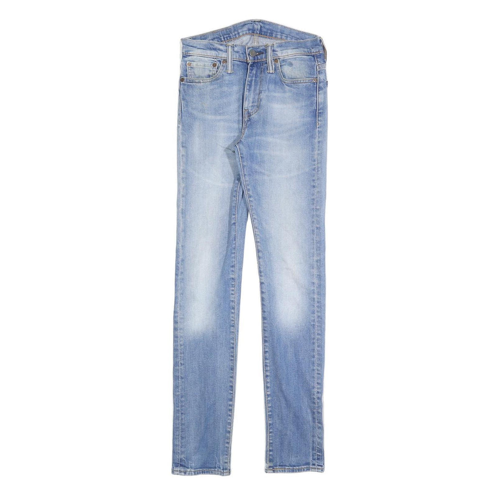 LEVI'S 510 Mens Jeans Blue Slim Skinny Denim Medium Wash W27 L32 Classic Zip Fly