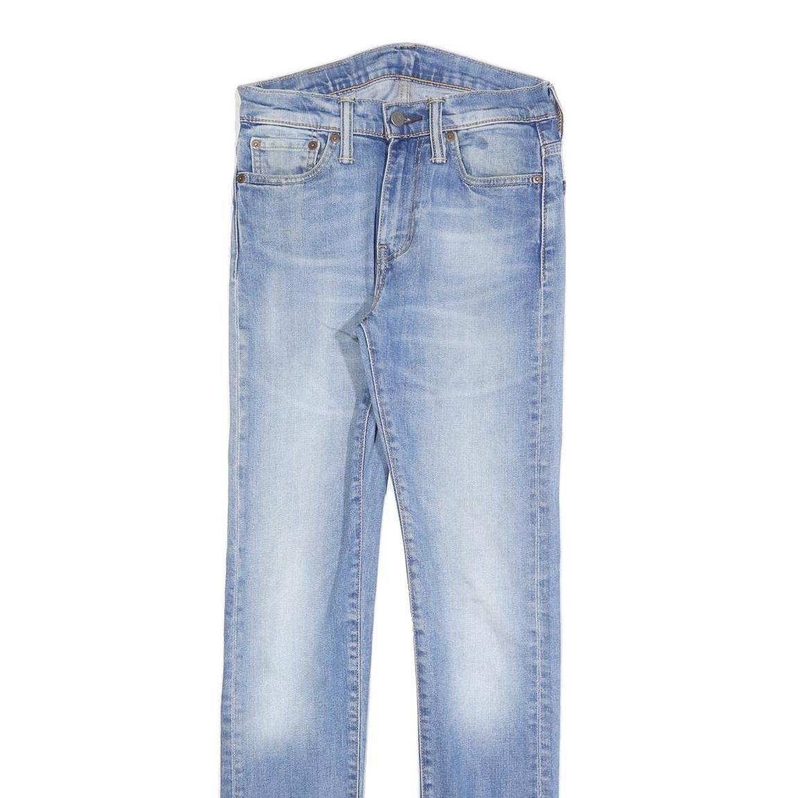 LEVI'S 510 Mens Jeans Blue Slim Skinny Denim Medium Wash W27 L32 Classic Zip Fly