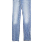 LEVI'S 510 Mens Jeans Blue Slim Skinny Denim Medium Wash W27 L32 Classic Zip Fly