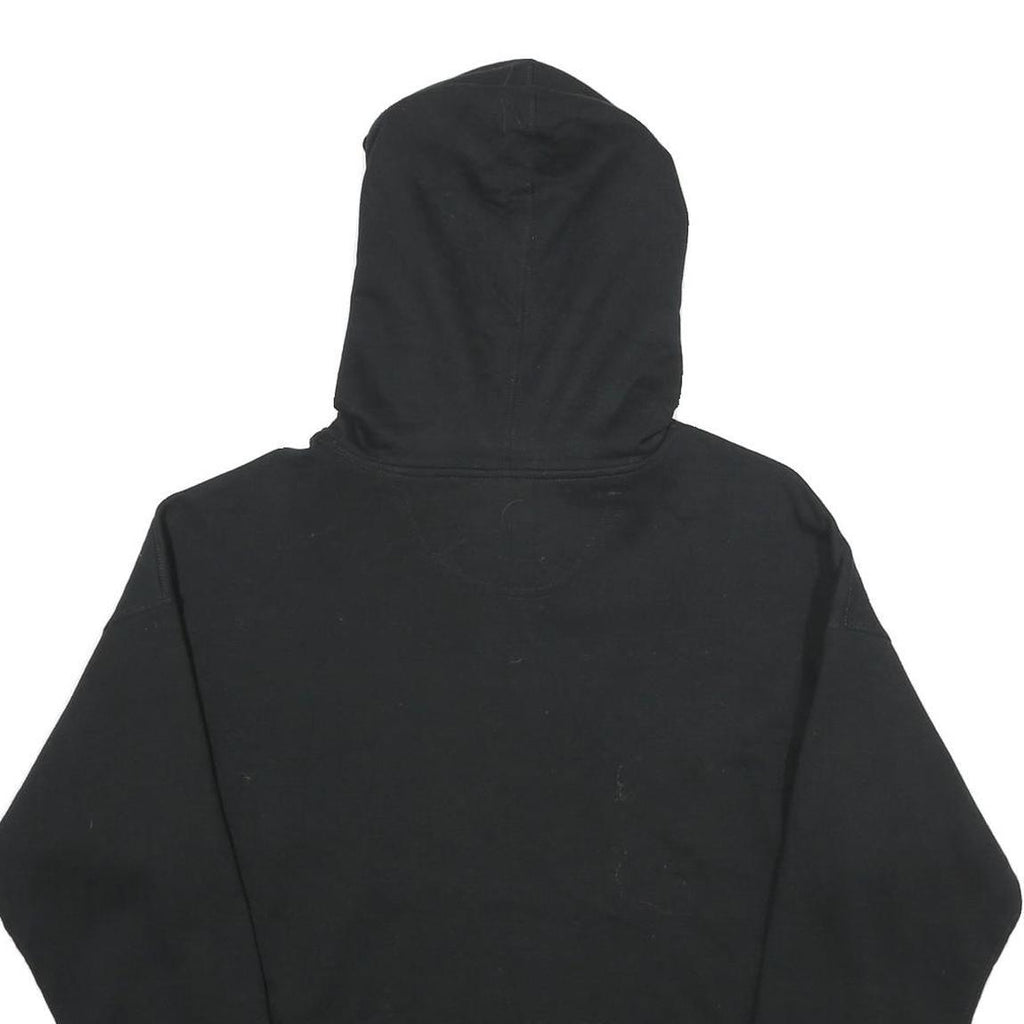 CHAMPION Womens Black Hoodie M Cotton Blend Pullover Casual Sportswear