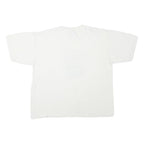 GILDAN Mens White Race Into Napa Graphic T-Shirt XL Short Sleeve Crew Neck