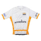 Street Child Cycling Mens Jersey White 1/4 Zip L